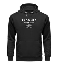 Lade das Bild in den Galerie-Viewer, „Radfahre" - Unisex Organic Hoodie