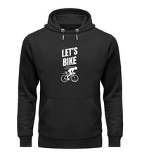 Lade das Bild in den Galerie-Viewer, „Let´s Bike" - Unisex Organic Hoodie