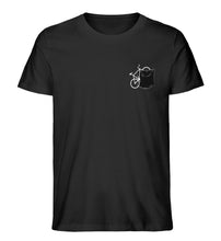 Lade das Bild in den Galerie-Viewer, „Brusttaschen Fahrrad“ - Unisex T-Shirt