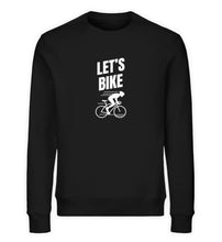 Lade das Bild in den Galerie-Viewer, „Let´s Bike" - Unisex Organic Sweatshirt