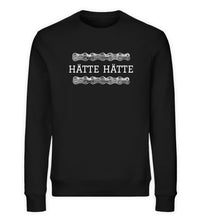 Lade das Bild in den Galerie-Viewer, „HÄTTE HÄTTE FAHRRADKETTE" - Unisex Organic Sweatshirt