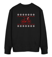 Lade das Bild in den Galerie-Viewer, Größe XL - „Christmas“ - Unisex Sweatshirt in Schwarz
