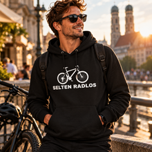 Lade das Bild in den Galerie-Viewer, „Selten Radlos" - Unisex Organic Hoodie
