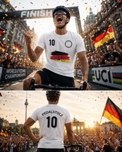 Lade das Bild in den Galerie-Viewer, „Pedalstolz“ -Unisex T-Shirt
