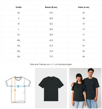 Lade das Bild in den Galerie-Viewer, Größe M - „MTB-Selten Radlos“ - Unisex T-Shirt in Rot
