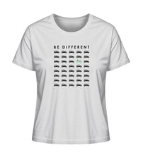 Lade das Bild in den Galerie-Viewer, Größe M - „Be Different“ - Frauen Premium T-Shirt in Grau
