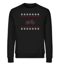 Lade das Bild in den Galerie-Viewer, Größe M - „Christmas“ - Unisex Sweatshirt in Schwarz
