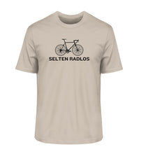 Lade das Bild in den Galerie-Viewer, Größe XL - „Selten Radlos“ - Unisex T-Shirt in Sand
