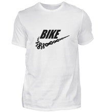 Lade das Bild in den Galerie-Viewer, Größe XL - „Bike“ - Unisex T-Shirt in Weiß
