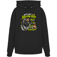 Lade das Bild in den Galerie-Viewer, „Wir sind Radfahrer!" - Unisex Organic Hoodie
