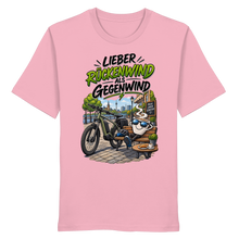 Lade das Bild in den Galerie-Viewer, „Rückenwind statt Gegenwind“ - Unisex T-Shirt
