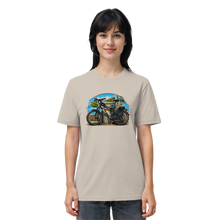 Lade das Bild in den Galerie-Viewer, Karikatur Fahrrad - Organic Shirt
