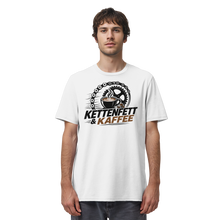 Lade das Bild in den Galerie-Viewer, „Kettenfett &amp; Kaffee“ - Unisex T-Shirt
