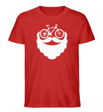 Lade das Bild in den Galerie-Viewer, Größe L - „Santa“ - Unisex T-Shirt in Rot
