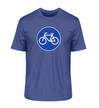 Lade das Bild in den Galerie-Viewer, Größe 3XL - „Verkehrsschild“ - Unisex T-Shirt in Dunkelblau
