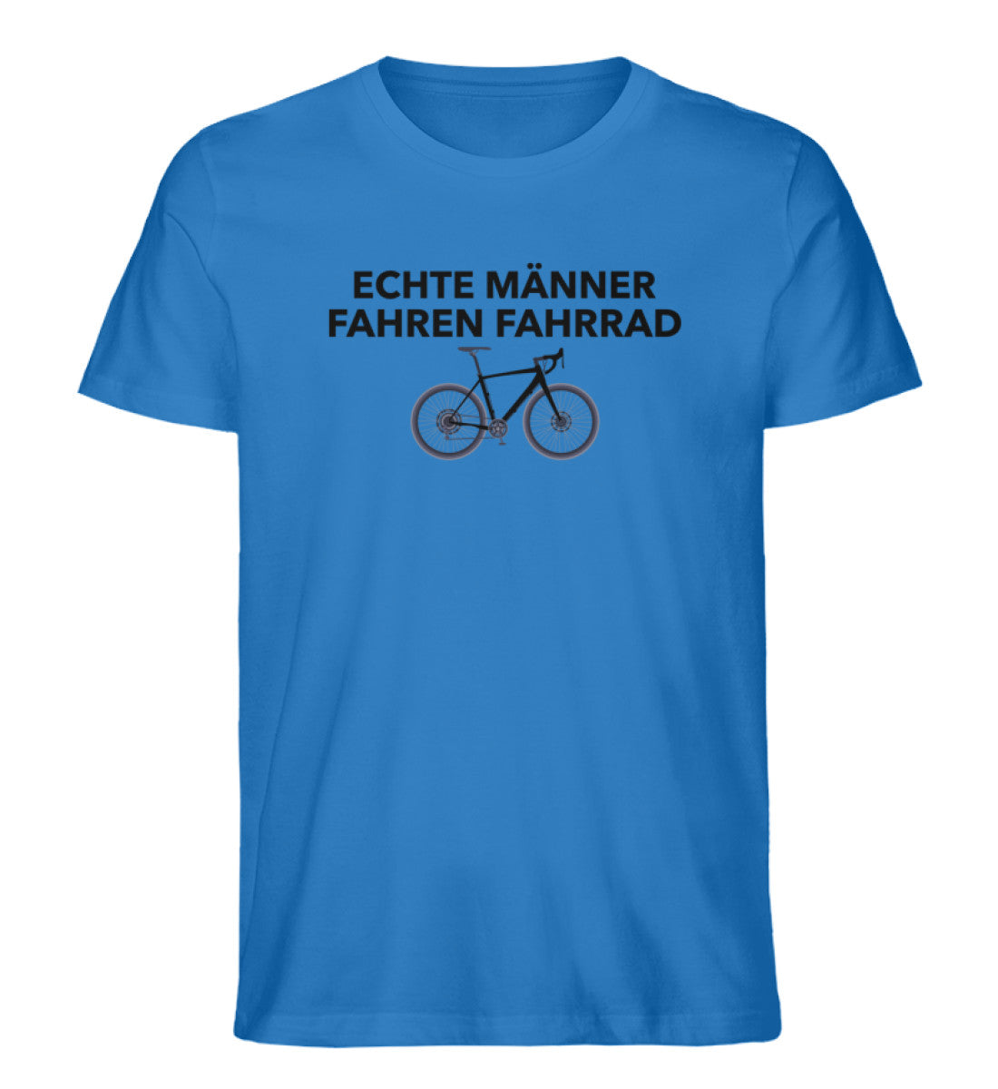 echte männer fahren fahrrad Echte Männer... | Organic Shirt