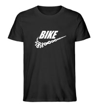 Lade das Bild in den Galerie-Viewer, Größe XXL - „Bike“ - Unisex T-Shirt in Schwarz
