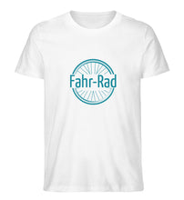Lade das Bild in den Galerie-Viewer, Größe L - „Fahr-Rad“ - Unisex T-Shirt in Weiß
