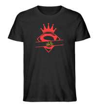 Lade das Bild in den Galerie-Viewer, Größe XXL - „Superman“ - Unisex T-Shirt in Schwarz
