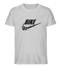 Lade das Bild in den Galerie-Viewer, Größe L - „Bike“ - Unisex T-Shirt in Grau
