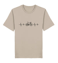 Lade das Bild in den Galerie-Viewer, Größe 3XL - „Heartbeat“ - Unisex T-Shirt in Dessert Dust
