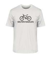 Lade das Bild in den Galerie-Viewer, Größe 5XL - „MTB-Selten Radlos“ - Unisex T-Shirt in Grau
