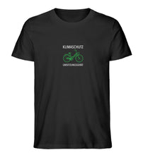 Lade das Bild in den Galerie-Viewer, „Klimaschutz“ - Männer Premium Organic T-Shirt
